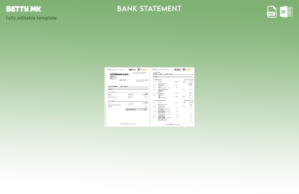 модерен стил Сингапур DBS банка доказ за изјава за адреса шаблон страници со збо